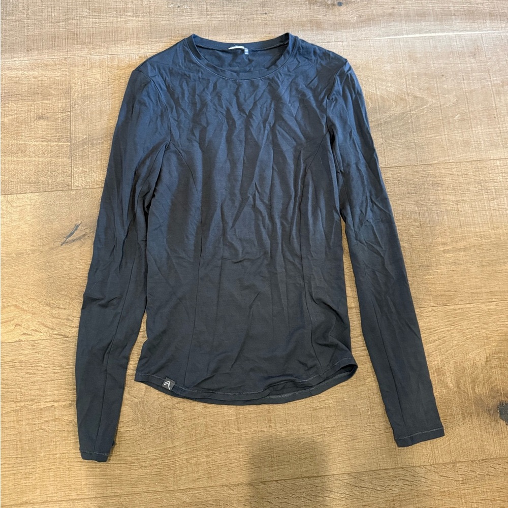 Oner Actuve Women's Long-Sleeve Crew Neck Top - coal